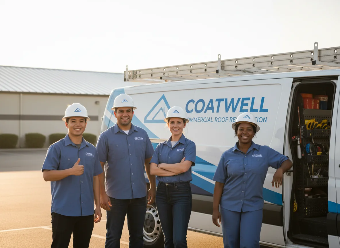 Commercial roof coating company in Farrar, MO